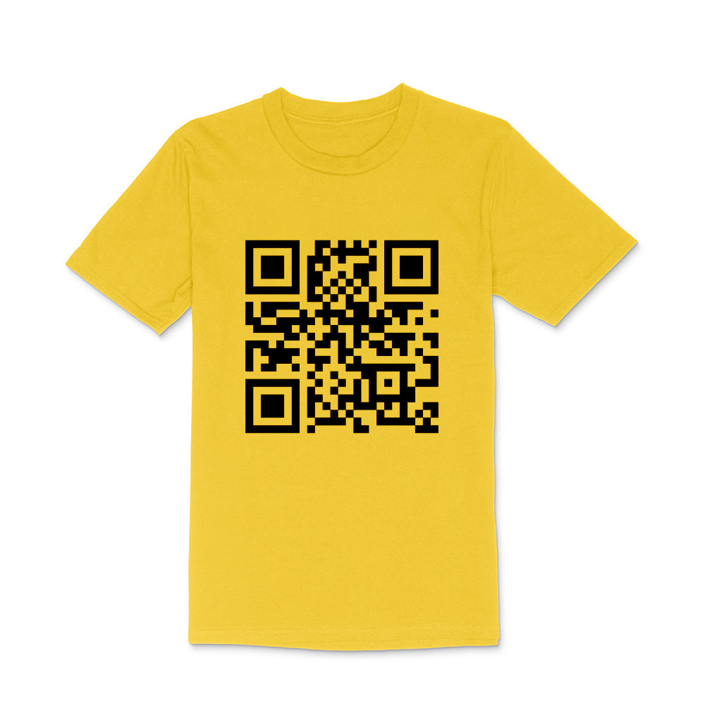 Funny FU QR Code T Shirt