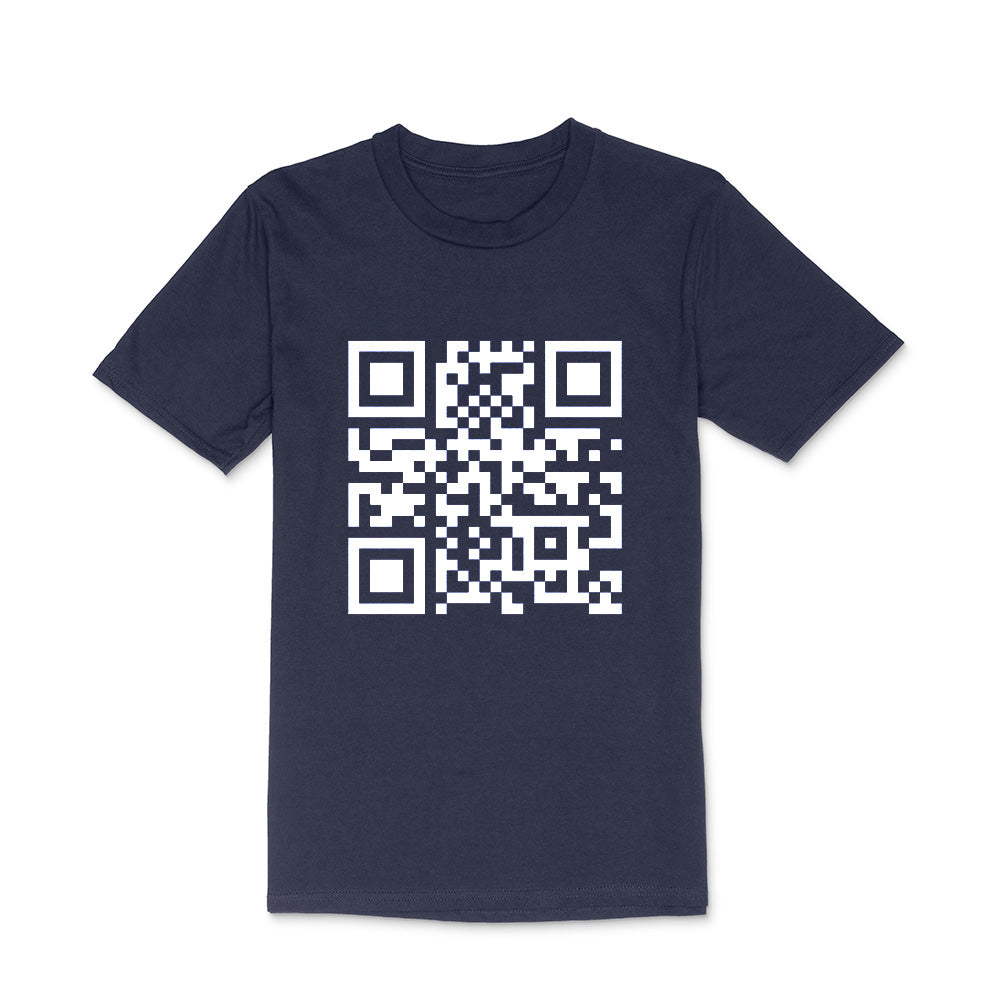 Funny FU QR Code T Shirt