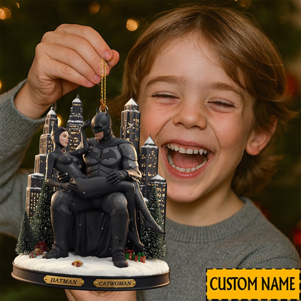 BTM Personalized Custom Christmas Ornament