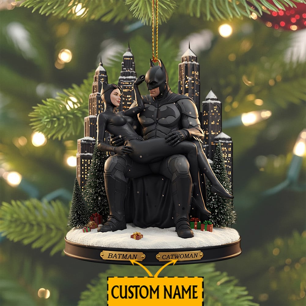 BTM Personalized Custom Christmas Ornament