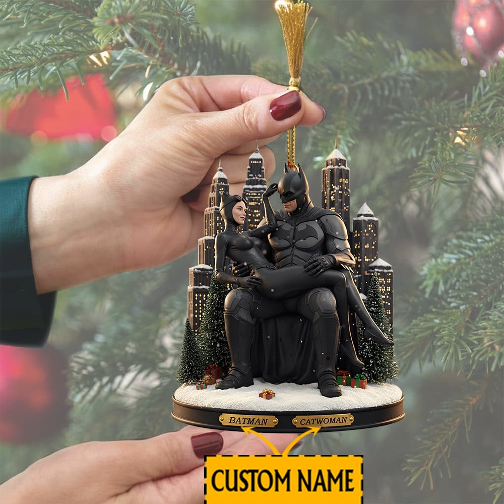 BTM Personalized Custom Christmas Ornament