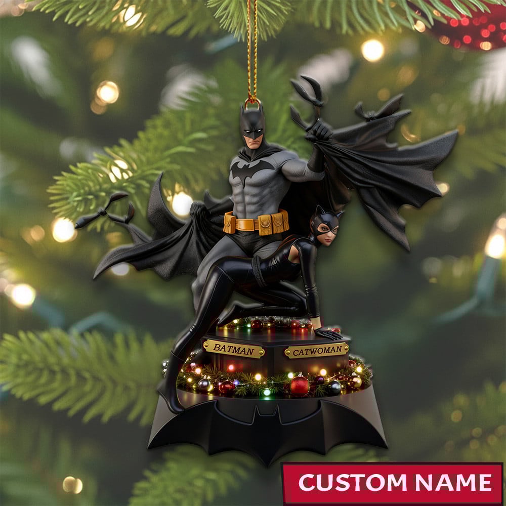 BTM Personalized Custom Christmas Ornament