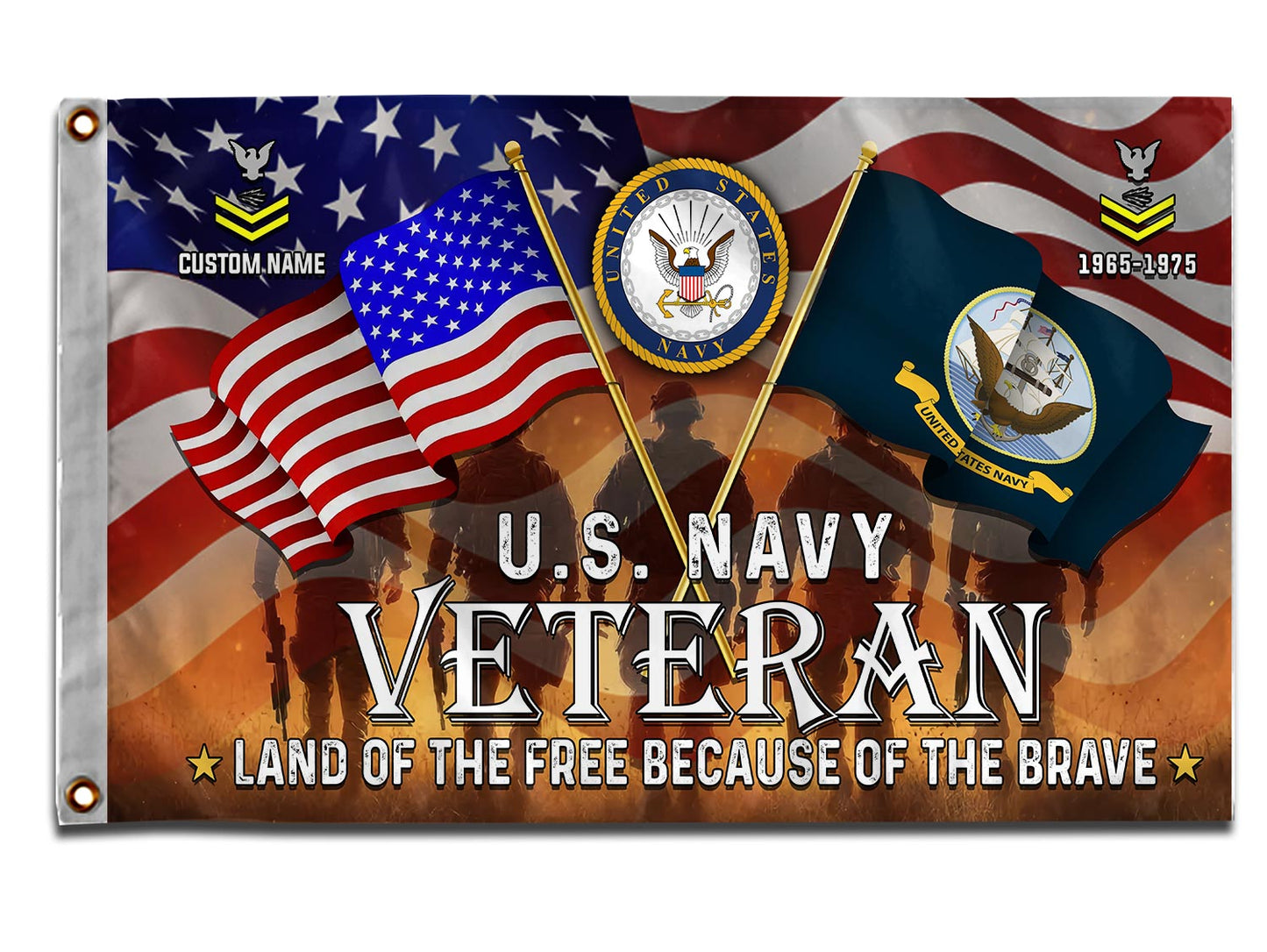 U.S. Navy - Flying Flag