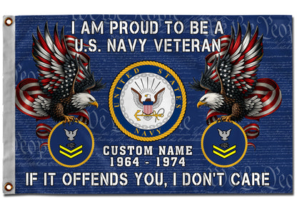 U.S. Navy - Flying Flag