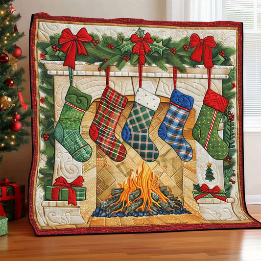 Glowing Stocking Quilt