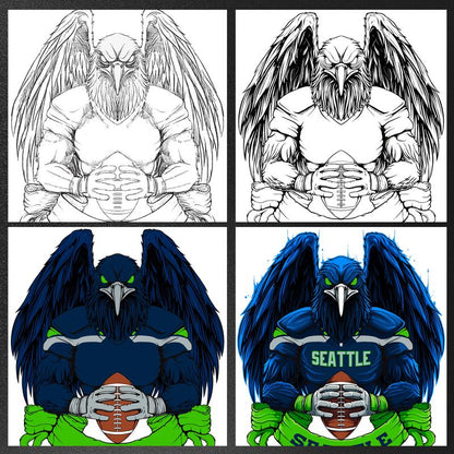 Seattle Football T-Shirt