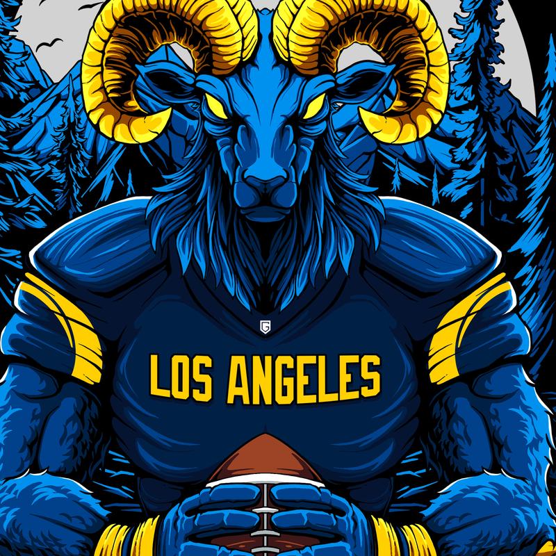 Los Angeles Football T-Shirt