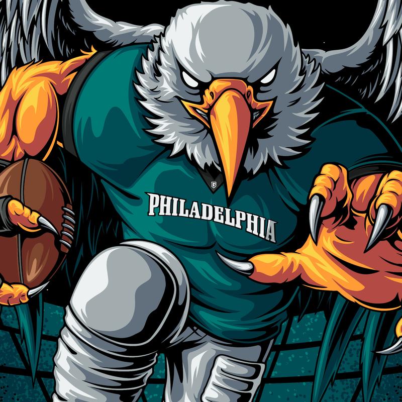 Philadelphia Rush Football T-Shirt