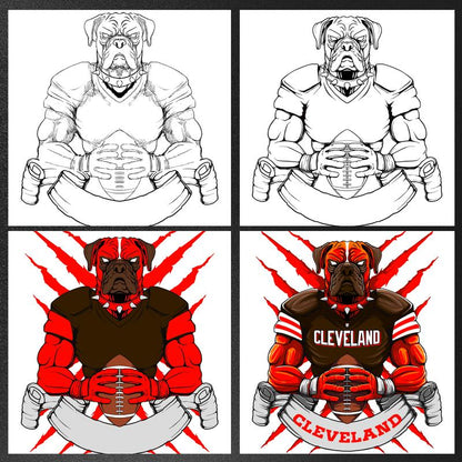 Cleverland Football City T-Shirt