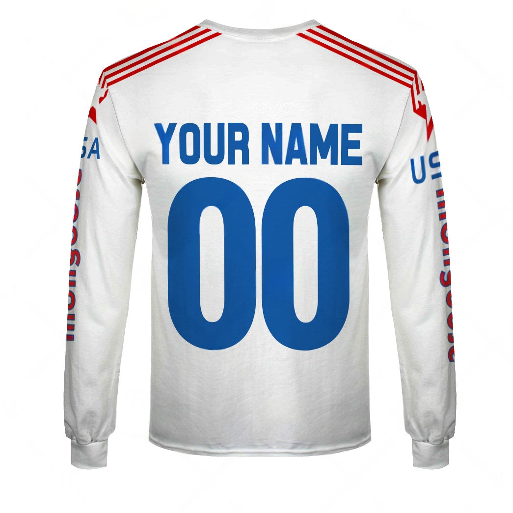 Personalized Mongoose Racing Team BMX Oldschool Vintage Retro White Jersey