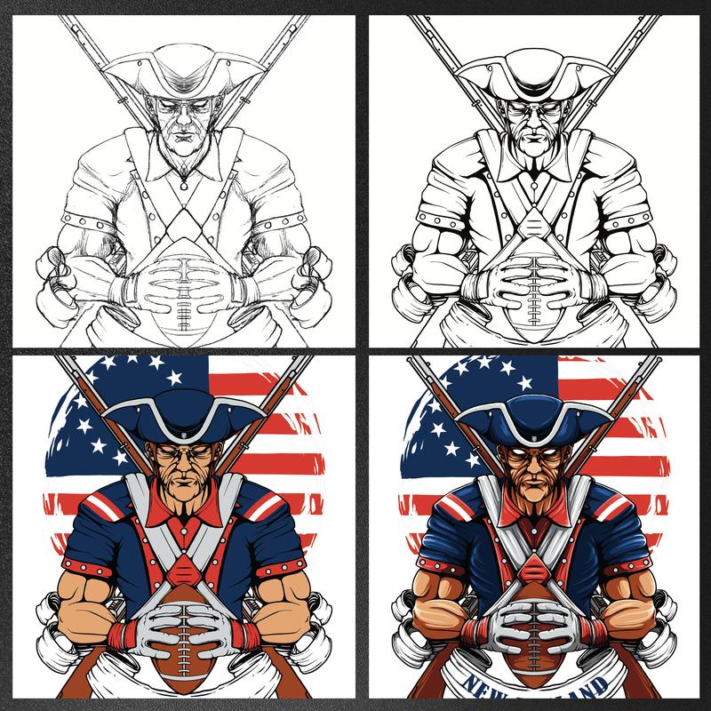 New England Football T-Shirt