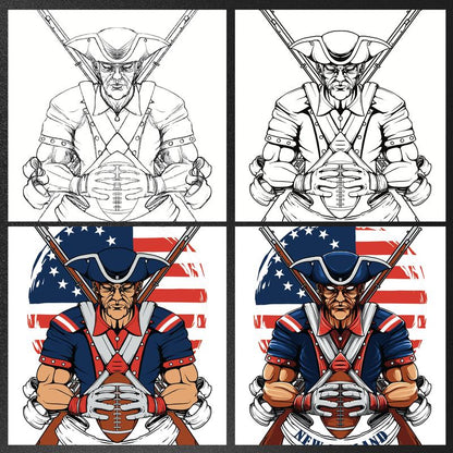 New England Football T-Shirt