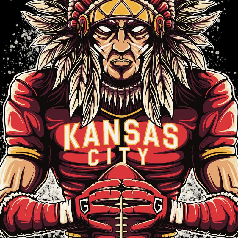 Kansas City Football T-Shirt