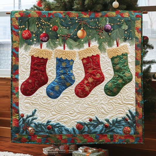 Festive Stocking Quilt