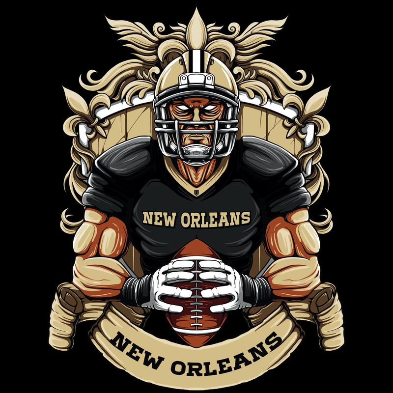 New Orleans Football T-Shirt