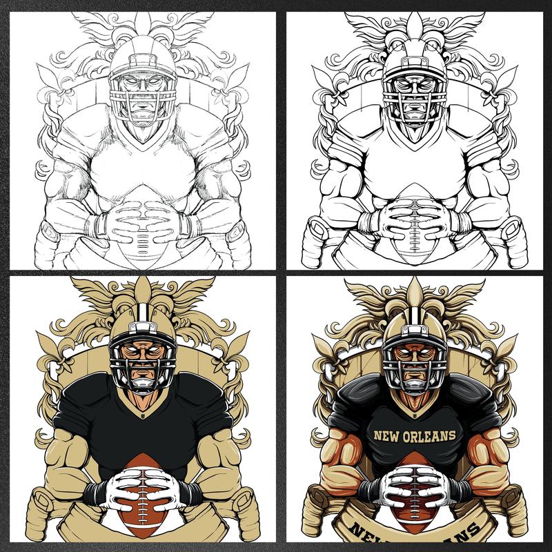 New Orleans Football T-Shirt