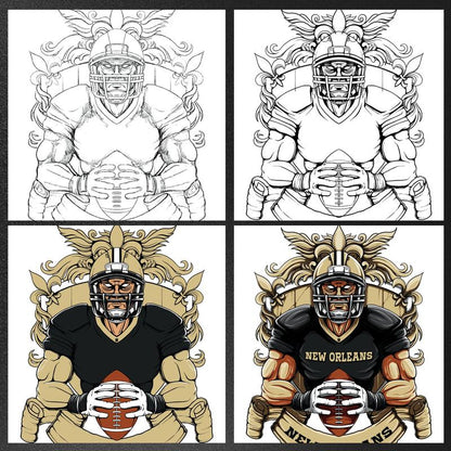 New Orleans Football T-Shirt