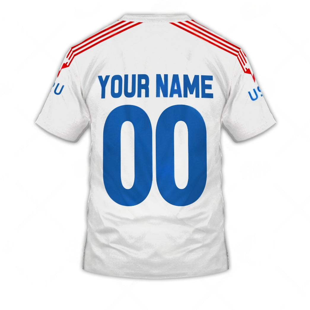 Personalized Mongoose Racing Team BMX Oldschool Vintage Retro White Jersey