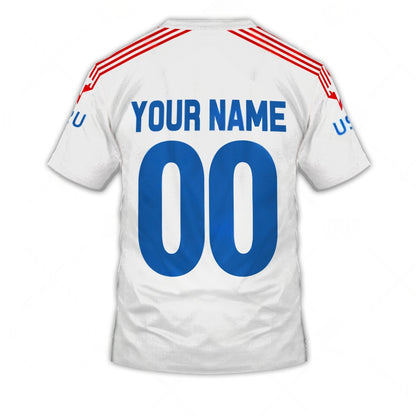 Personalized Mongoose Racing Team BMX Oldschool Vintage Retro White Jersey