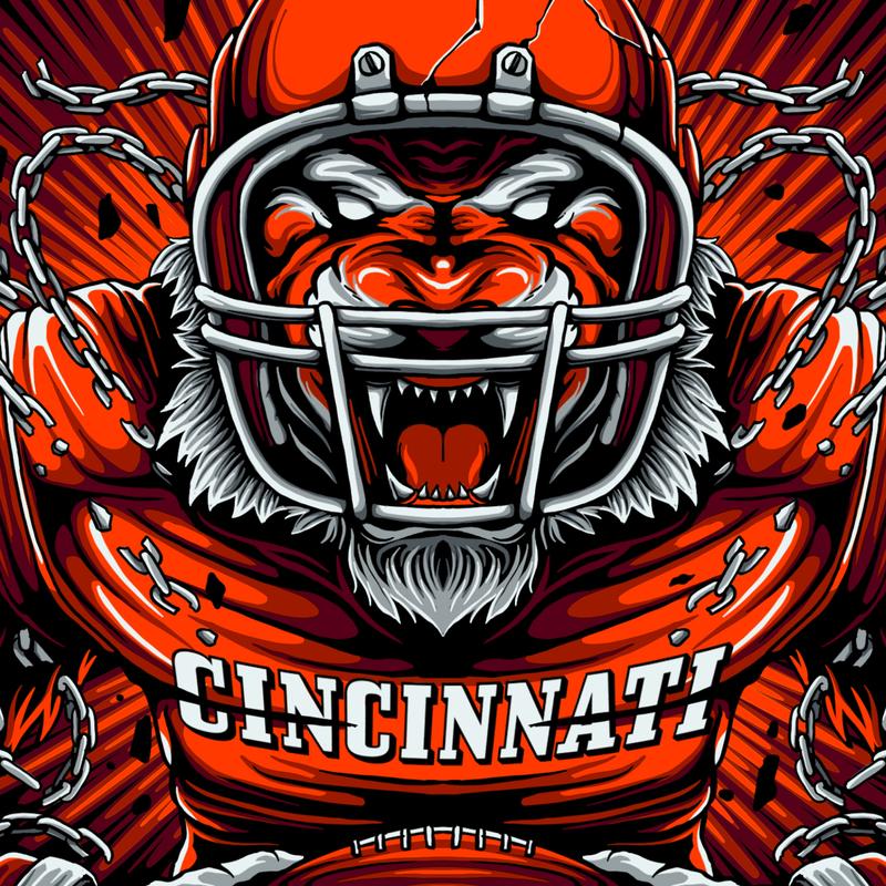 Cincinnati Football Men's T-Shirt