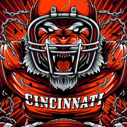 Cincinnati Football Men's T-Shirt