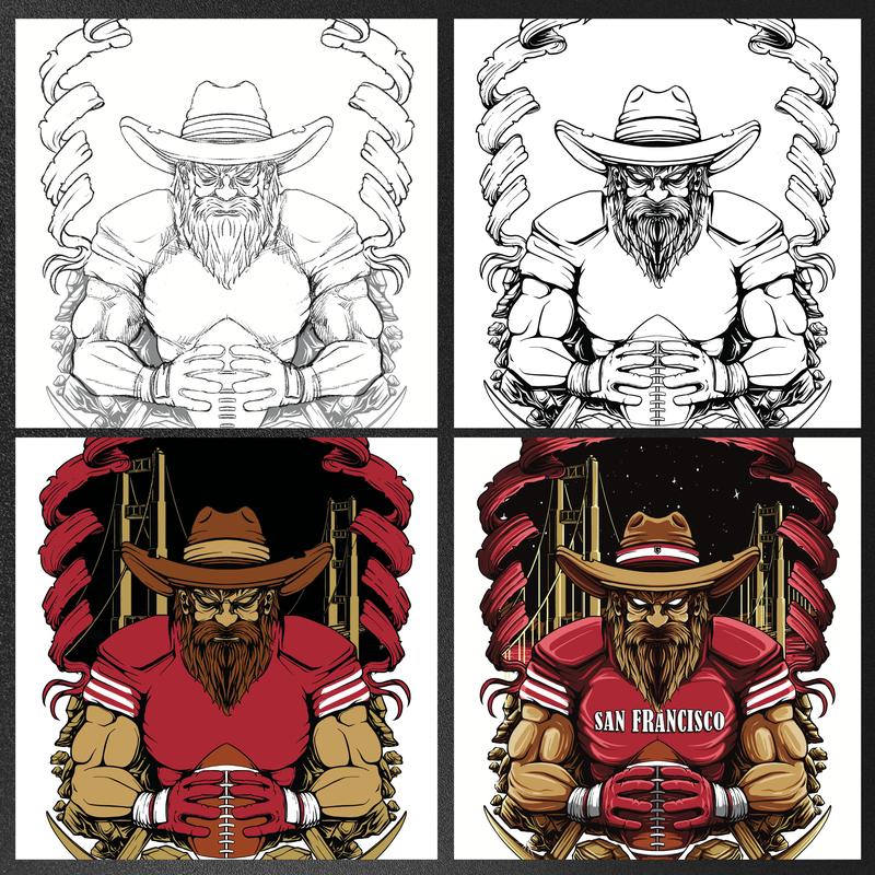 San Francisco Football T-Shirt