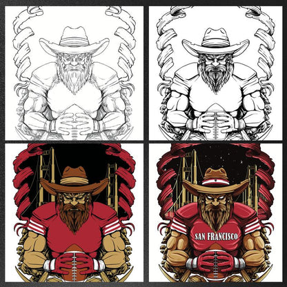 San Francisco Football T-Shirt