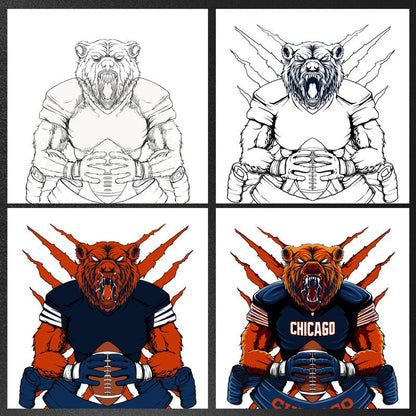 Chicago Football T-Shirt