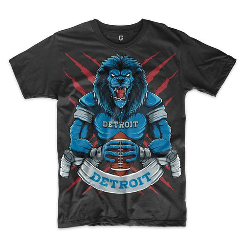 Detroit Football Men's T-Shirt