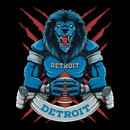 Detroit Football Men's T-Shirt