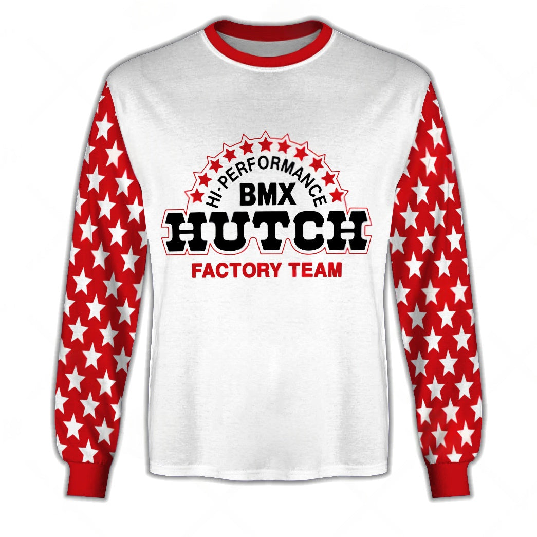 Personalize Oldschool Hutch Factory Racing Team 1981 BMX Retro Vintage Jersey