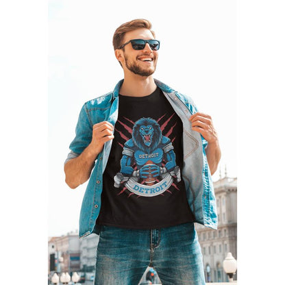 Detroit Football Men's T-Shirt