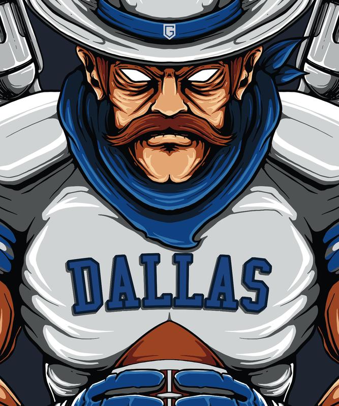 Dallas Football T-Shirt
