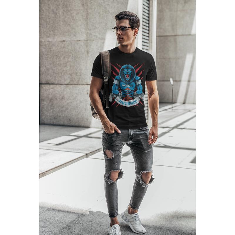 Detroit Football Men's T-Shirt
