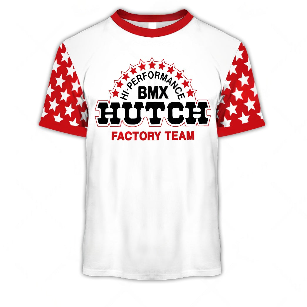 Personalize Oldschool Hutch Factory Racing Team 1981 BMX Retro Vintage Jersey