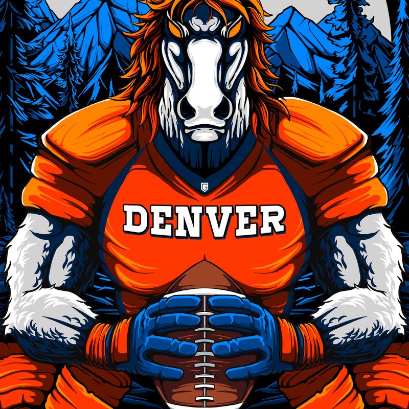 Denver Football T-Shirt