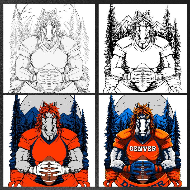 Denver Football T-Shirt
