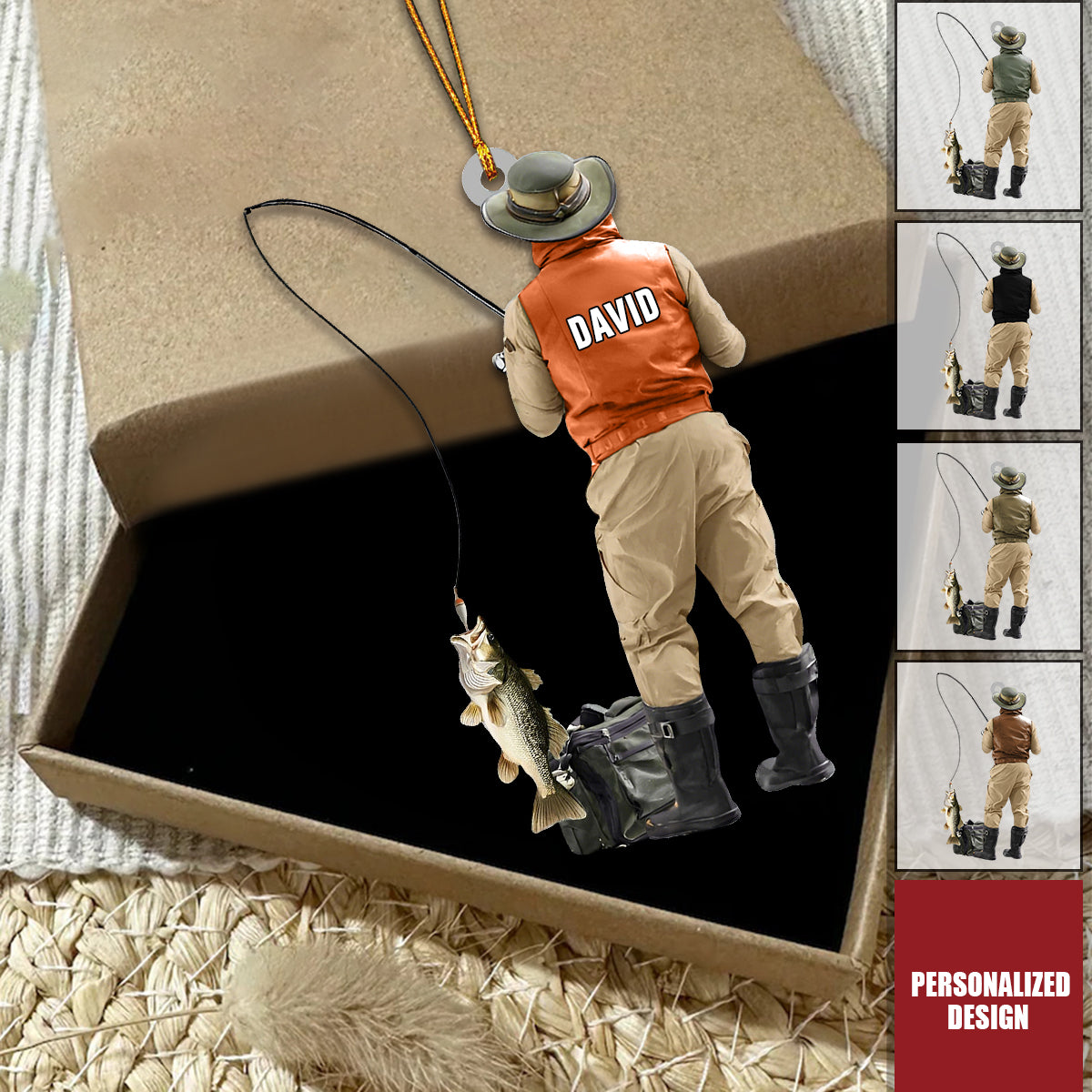 Personalized Xmas Fishing Keepsake Gift-Gift For Outdoor Sportsman