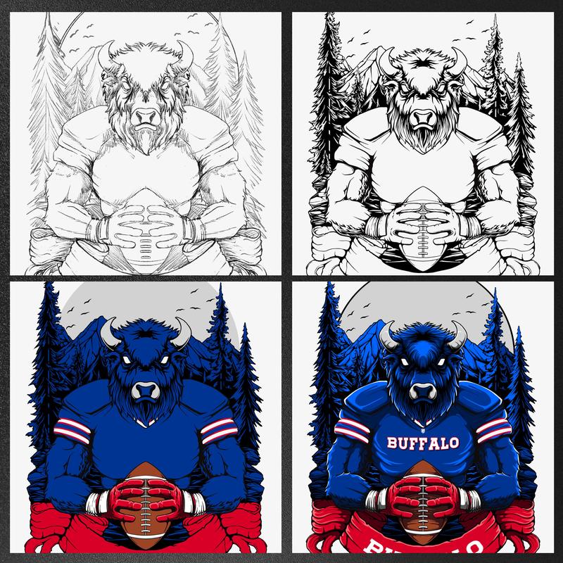 Buffalo Football T-Shirt