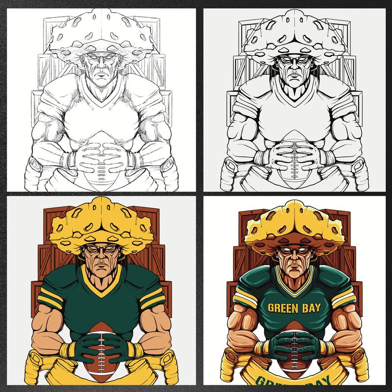 Green Bay Football T-Shirt