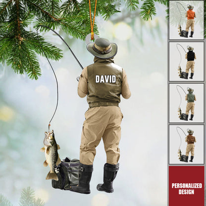 Personalized Xmas Fishing Keepsake Gift-Gift For Outdoor Sportsman