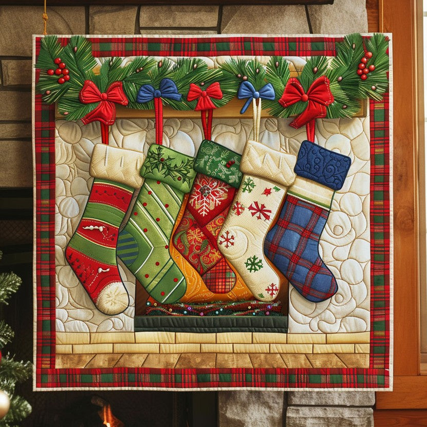 Joyful Stocking Quilt