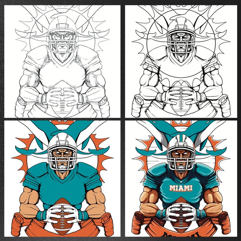 Miami Football  T-Shirt