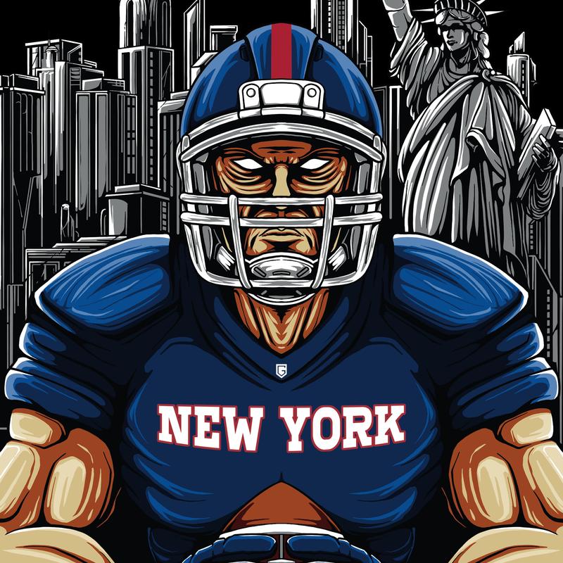 New York Football Men's T-Shirt