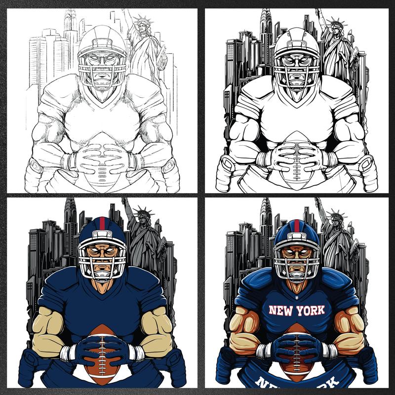 New York Football Men's T-Shirt