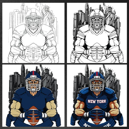 New York Football Men's T-Shirt