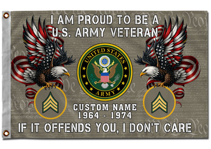 U.S. Army - Flying Flag