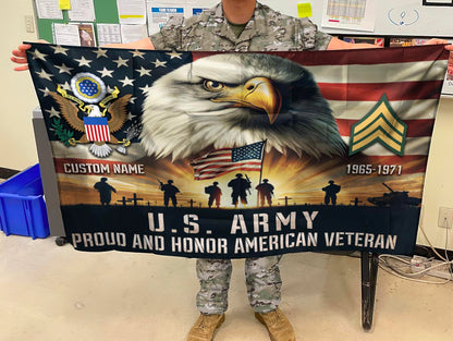 U.S. Army - Flying Flag