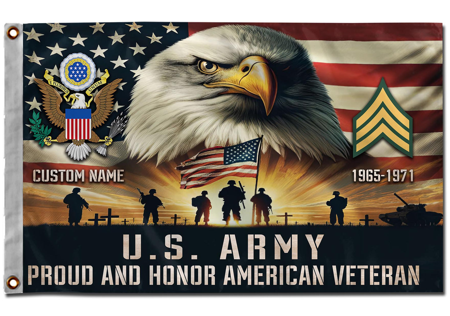 U.S. Army - Flying Flag