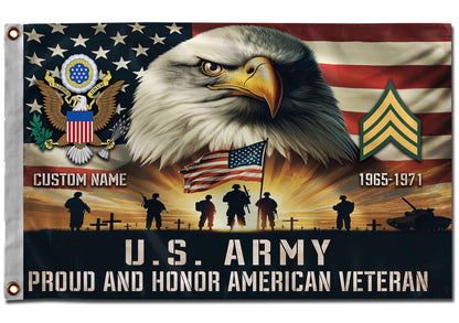 U.S. Army - Flying Flag